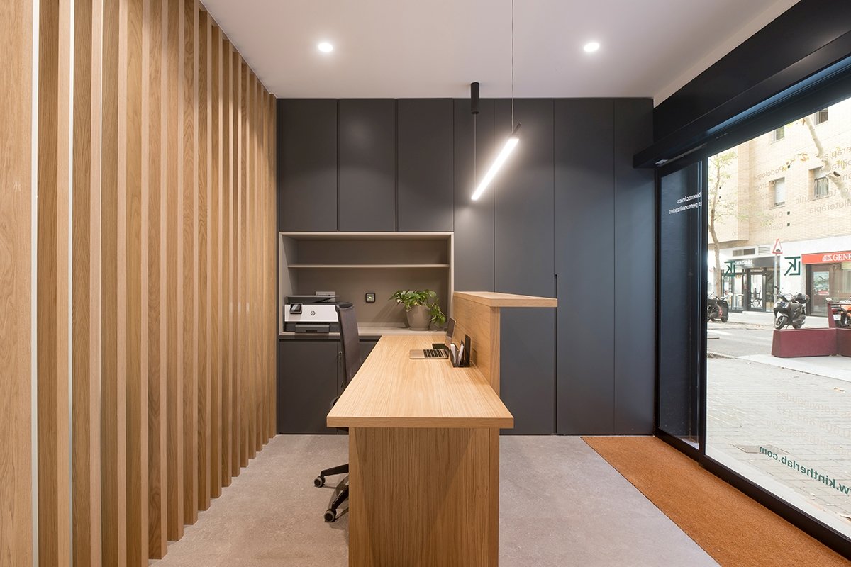 Mostrador de recepción