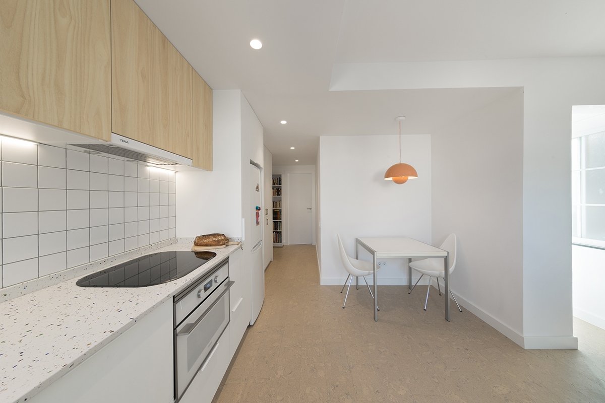 Cocina abierta al comedor