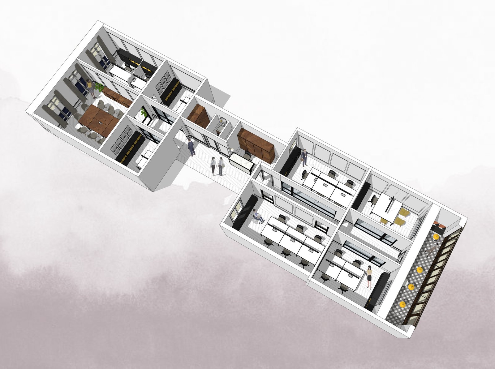 Estudio interiores oficinas