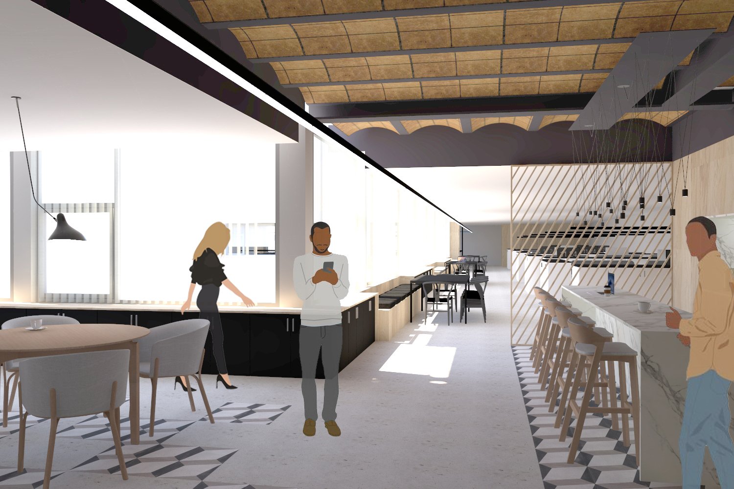 Espacios comunes Interiorismo de oficinas