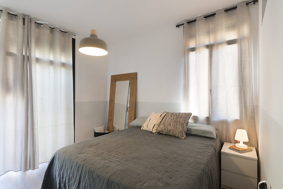 Dormitorio pintura cambio de color