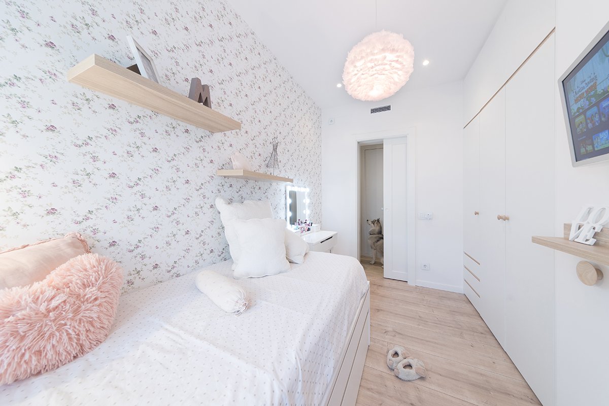 Dormitorio romántico