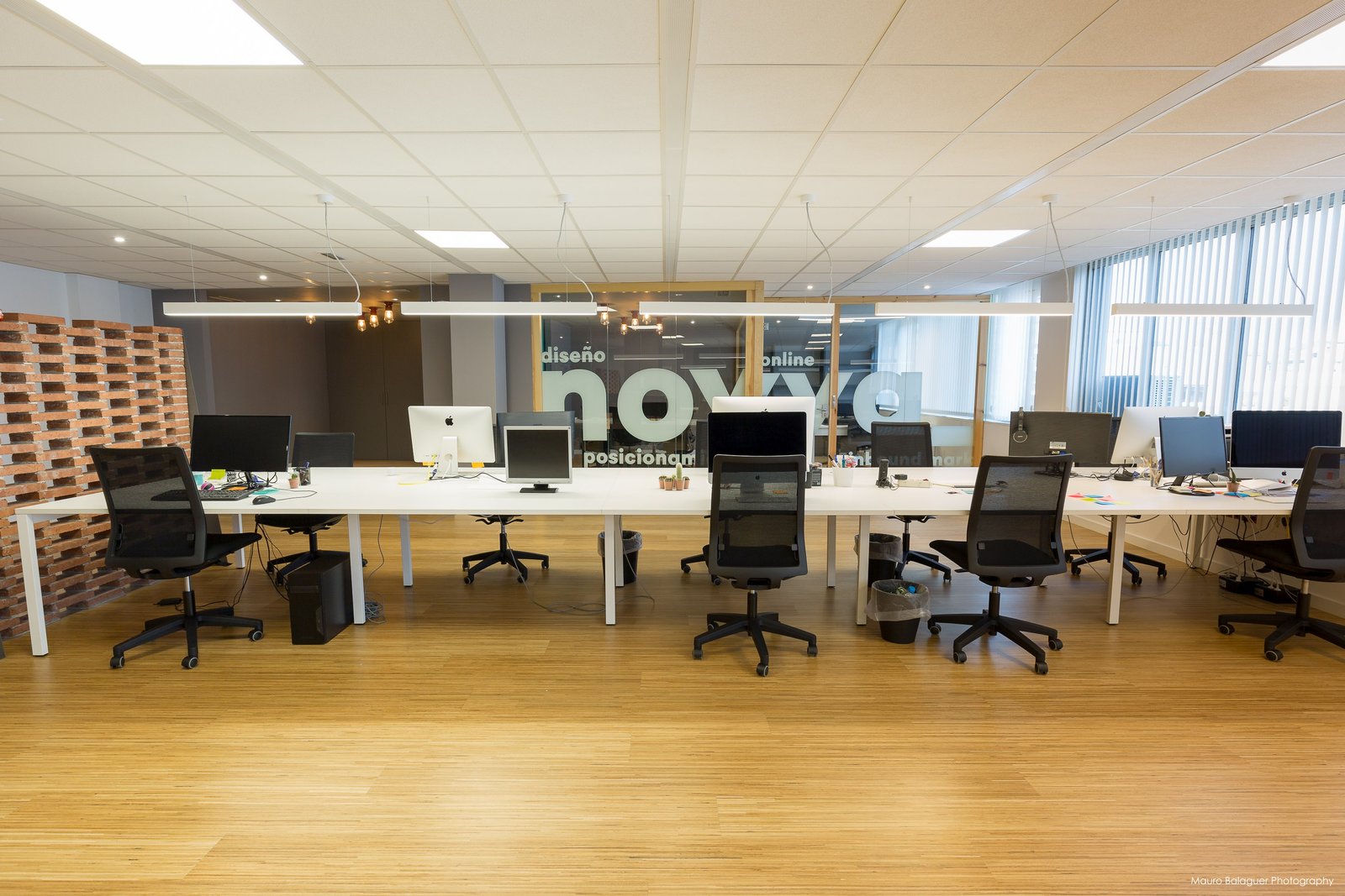 Oficina planta abierta