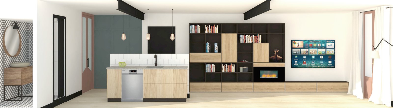 Interiorismo apartamento turístico