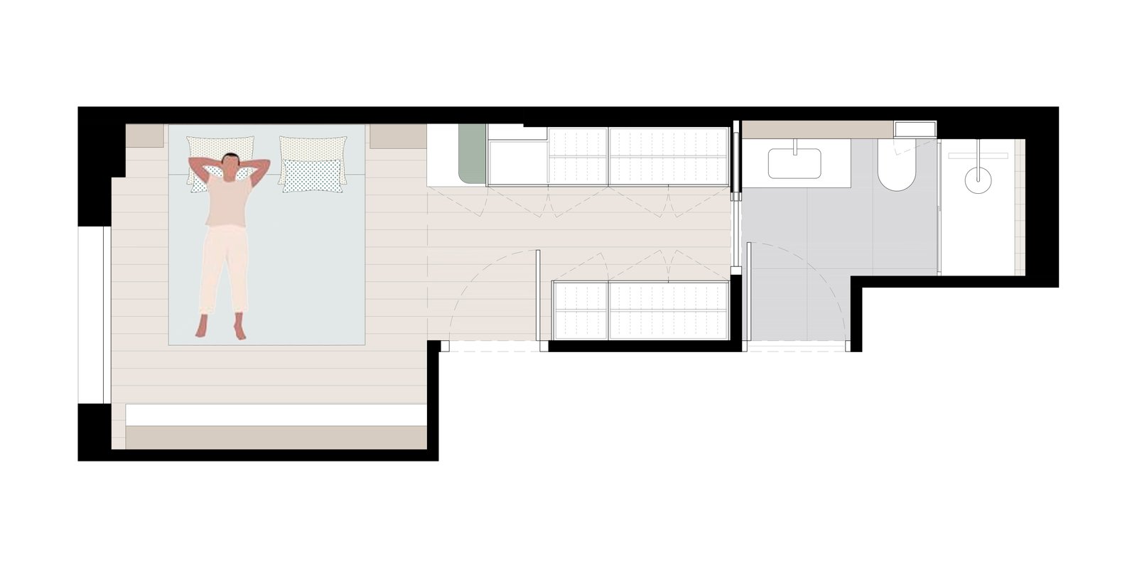 Reforma dormitorio en suite