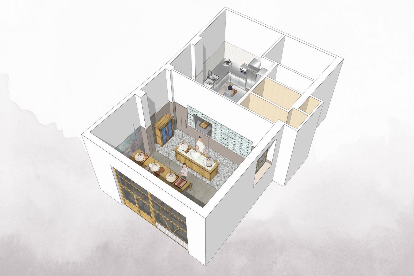 Proyecto de pastelería Diseño comercial